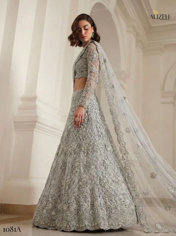 Alizeh Bridal Heritage Colours 1081 Lehenga choli retailers in Bangalore